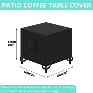 Kovshuiwe 3 Pieces Patio Set Cover, Upgraded 600D Heavy Duty Oxford Fabric Patio Conversation Set Covers, Patio Furniture Sets Covers Waterproof - 3 Piece Patio Furniture Covers