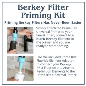 Berkey Filter Priming Kit For Use with Berkey Gravity-Fed Water Filtration Systems