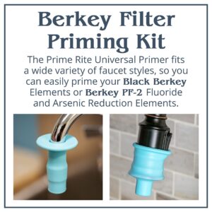 Berkey Filter Priming Kit For Use with Berkey Gravity-Fed Water Filtration Systems