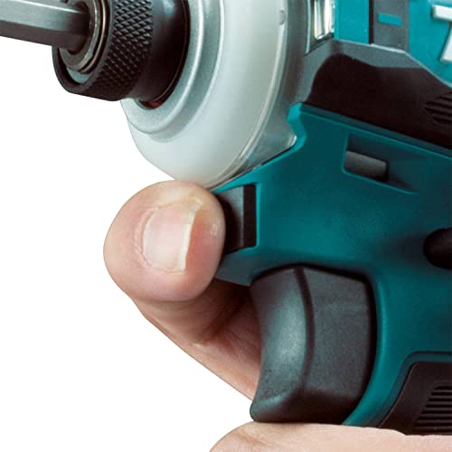Makita XDT19Z 18V LXT® Lithium-Ion Brushless Cordless Quick-Shift Mode™ 4-Speed Impact Driver, Tool Only (Renewed)