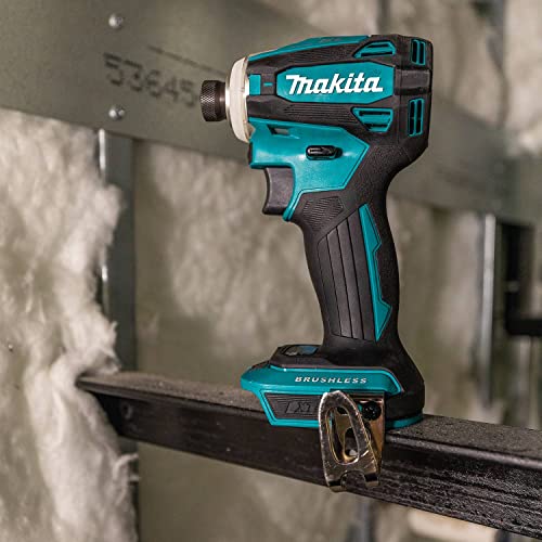 Makita XDT19Z 18V LXT® Lithium-Ion Brushless Cordless Quick-Shift Mode™ 4-Speed Impact Driver, Tool Only (Renewed)