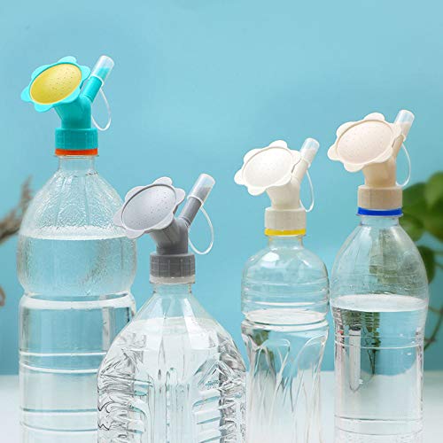 3Pcs Bottle Cap Sprinkler, Plastic Dual Head Bottle Watering Spout, Bottle Watering Spout Bonsai Watering Can for Indoor Seedlings Plant, Garden Tool