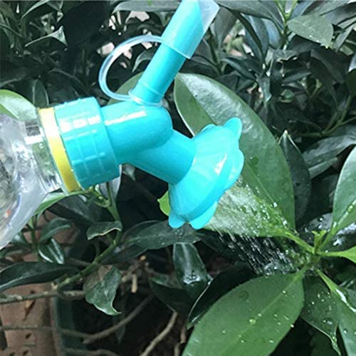 3Pcs Bottle Cap Sprinkler, Plastic Dual Head Bottle Watering Spout, Bottle Watering Spout Bonsai Watering Can for Indoor Seedlings Plant, Garden Tool