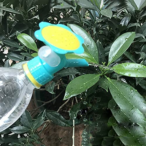 3Pcs Bottle Cap Sprinkler, Plastic Dual Head Bottle Watering Spout, Bottle Watering Spout Bonsai Watering Can for Indoor Seedlings Plant, Garden Tool