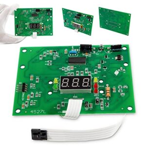 idxl2db1930 display board replacement for hayward h350fdp, universal h-series induced draft heater models h250idl2, h350idl2, and h400idl2