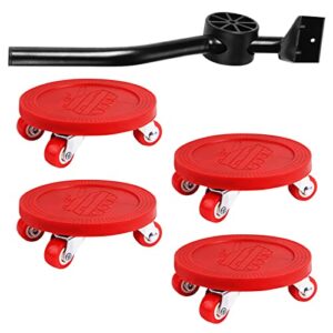 Furniture Mover with Wheels & Furniture Lifter Set, 780lbs Capacity, 360° Rotation Wheels Furniture Dolly for Moving Heavy Duty Furniture