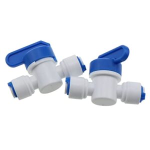 ZZHXSM Water Purifier Connector Accessories 1/4-inch One Way Check Valve and 1/4-inch Check Valve Switch for Water Filtration Systems