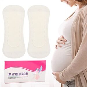 2pcs Amniotic Fluid Test Strips, Litmus pH Range Test Strips, PH Indicator Test Strips with Amniotic Fluid Control Chart, Maternity Home High Sensitivity Female PH Test Strip