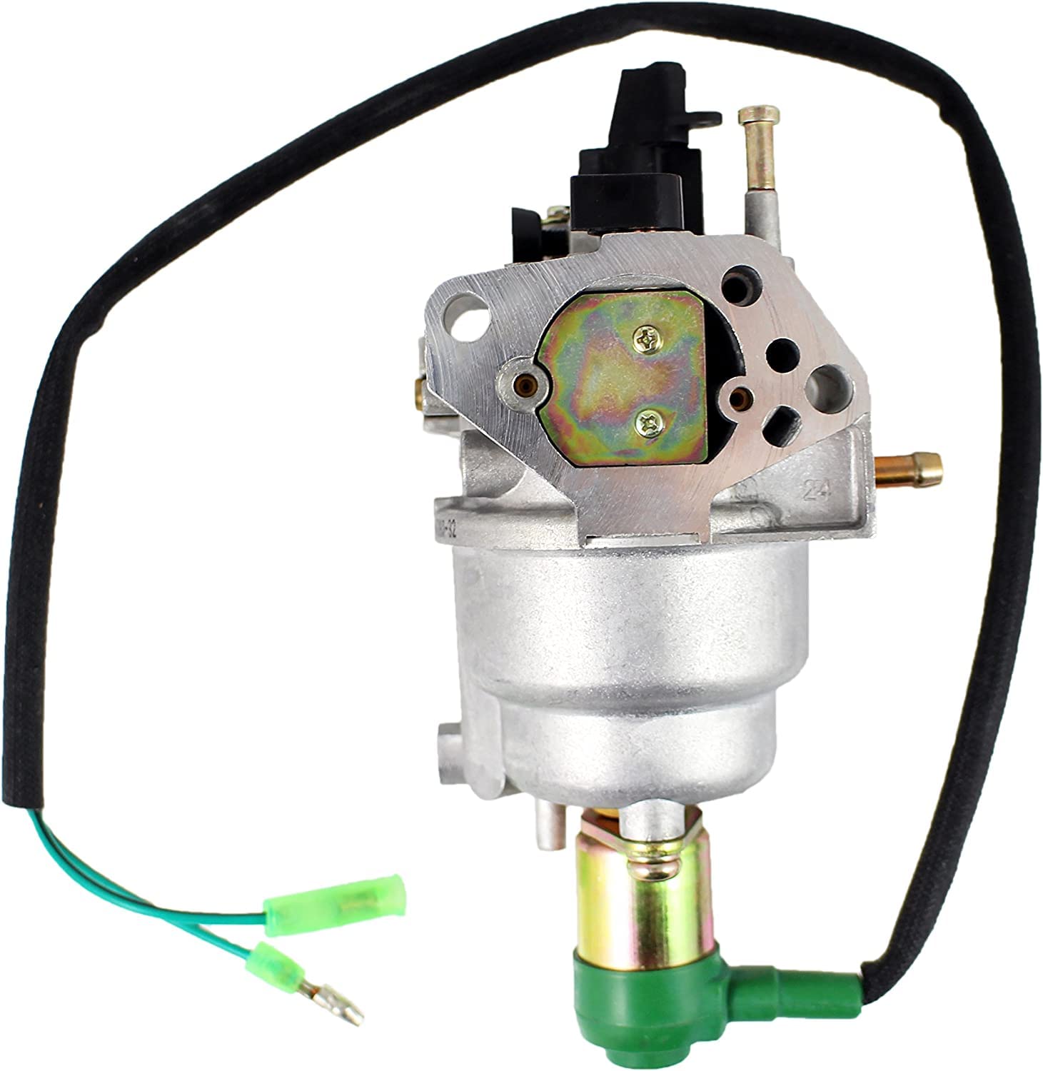 HQParts Carburetor for WH WH6500E WHC6500E WH7000 WH7000C WH7000E WH7000EC WH7500E WH7500EC WHC7500E 8KPRO 420CC 7000 7500 9000 Watt Generator Manual Chock