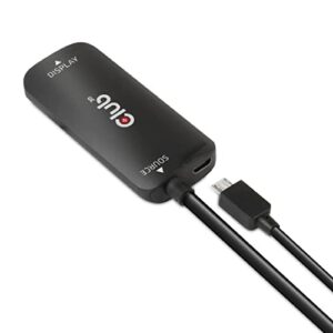 Club 3D CAC-1335 HDMI 2.1 to DisplayPort 1.4 4K120Hz or 8K30Hz M/F Active Adapter