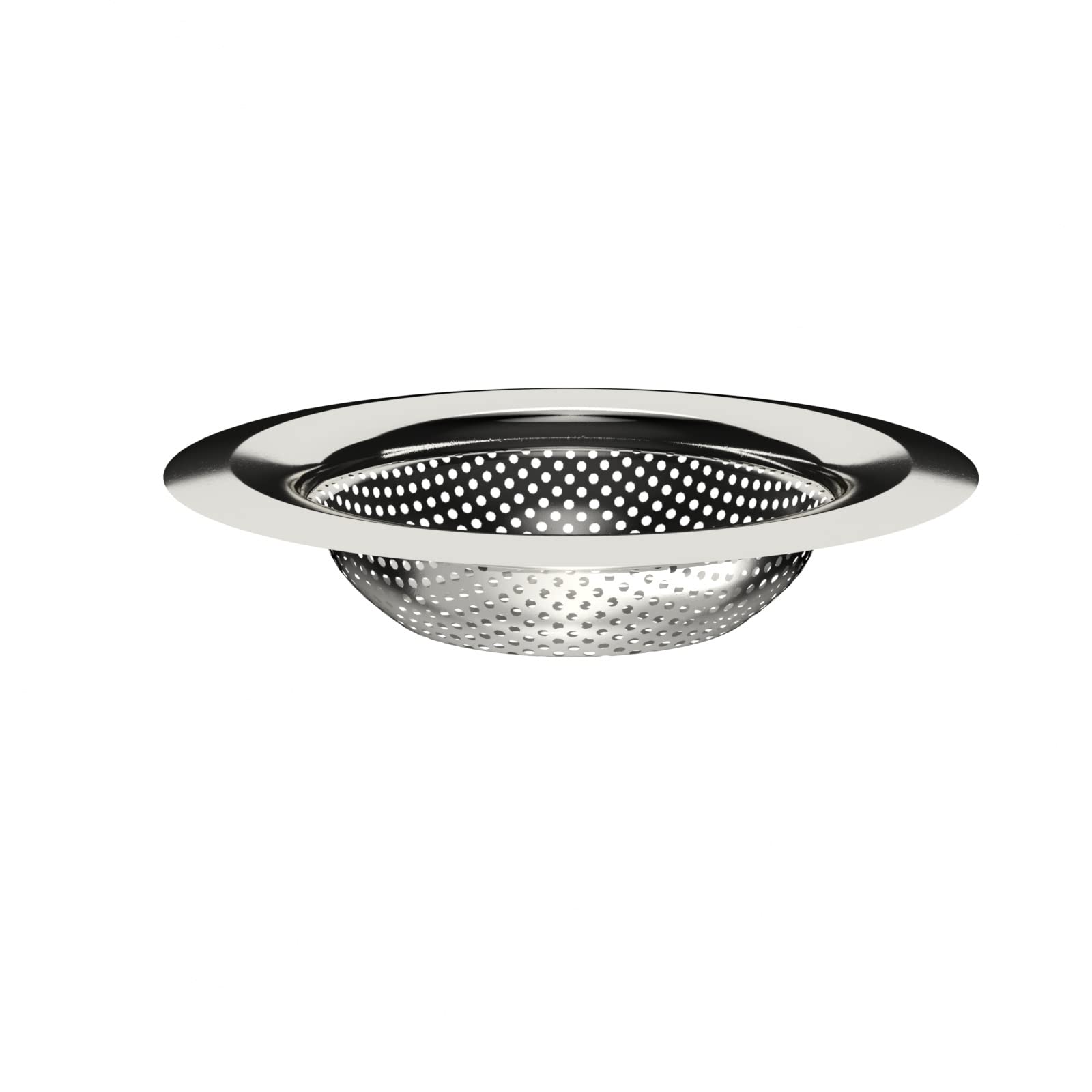 SlimmKISS Kitchen Sink Grid Stainless Steel Sink Protectors, Sink Bottom Grid Sink Racks for for Single or Double Bowl Sink, Corner Radius Sink Grate Rear Drain Hole with Sink Strainer,2pack