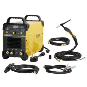 Tig welder TIG200GPACDC 200 Amp AC/DC Tig Welder/Arc/Spot Welder with Pulse AC/DC-Welding Gloves