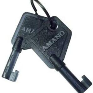 AMANO OEM Replacement Key (Plastic) for Series PIX-10, 15, 21, 25, 55, 75, 95 ; Series TCX-35, 45, 85 & 90.