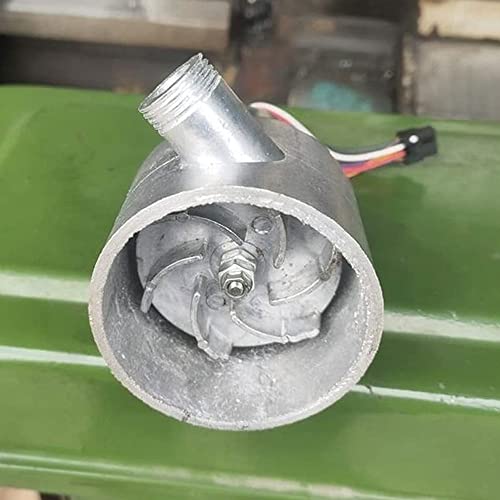 50W Hydroelectric Generator DC 12-64V Mini Aluminum Alloy Water Turbine Generator for Mobile Phone Lighting Charging