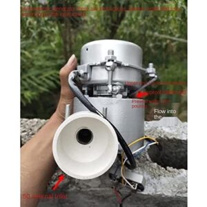 1000W Hydroelectric Generator Aluminum Alloy Material 50 mm Tube Hydro Generator Outdoor Used for Monitoring TV Computer