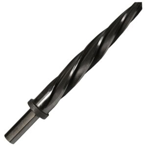 Drill America 5/8" Bridge/Construction Reamer with 1/2" Shank, DWR Series & KFDRSD9/16 9/16" Reduced Shank High Speed Steel Black & Gold KFD Drill Bit with 1/2" Shank, KFD Series