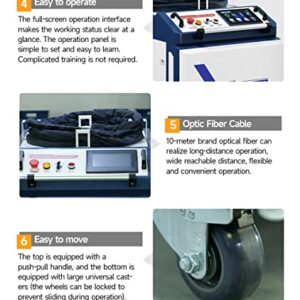 MAX 1500W Handheld Laser Welder Machine Fiber Laser Welding Machine with Wire Feeder Capable of Welding up to 4mm Steel