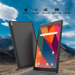 NOVOJOY Tablet 8 inch Tablet PC, Android 11 Tablets, Quad-Core 2GB RAM 32GB ROM WiFi IPS 8 Inch HD Display 4300mAh Tablets. (Black)