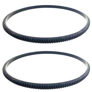 Set of 2, 954-0430 754-0430 Auger Drive Belt Replacement MTD Troy Bilt Cub Cadet Snow Blowers 754-0430a 954-0430A 954-0430B 754 0430 954 0430 754-0430B