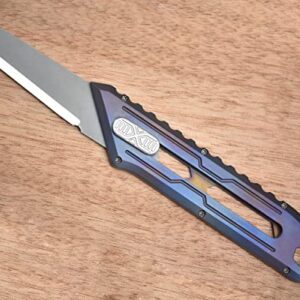 XMANSUN Titanium Utility Knife Garden Grafting Cutter Knife Handmade Knife Edc Knife, Retractable Box Cutter Blade Replaceable