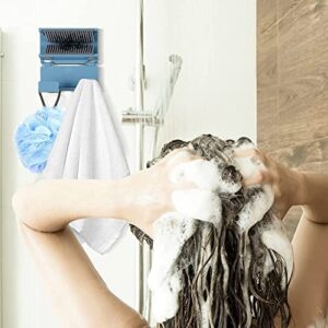 Hair Catcher Shower Wall, Hair Trap for Shower Drain, Hair Catcher for Shower, Shower Drain Hair Catcher Bathroom Wall Hair Collector for Bathtub Drain Hair Collector