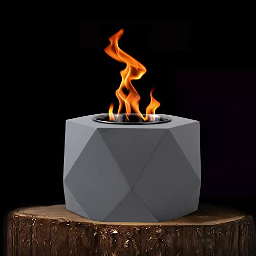 Tabletop Fire Pit, Table Top Fire Pit Bowl, Home Smores Maker, Alcohol Fireplace for Table & Festival Decor, Indoor & Outdoor Use