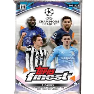 Topps 2021/22 Finest UEFA Champions League Soccer Box (12 pks/bx)