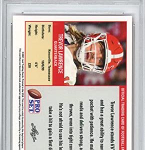 Graded 2021 Leaf Pro Set Trevor Lawrence #PS1 Rookie RC Football Card PSA 10 Gem Mint