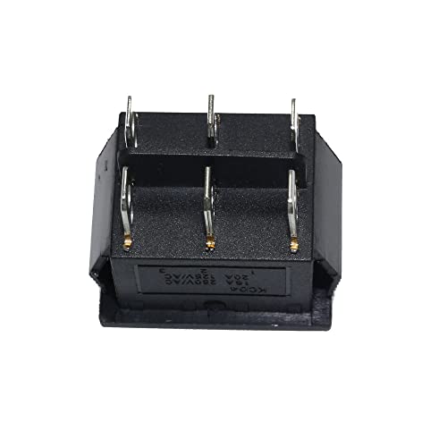 6 Pin Start On Off Switch 3 Position Fits All Power Gentron 7500W 10000W 12000W APGG7500 APGG10000 APGG 12000 GG10020 Firman H05751 H05753 5700/7125 Watts H07552 7500/9400 Watts H08051 H08053 9050/100