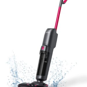 Schenley Wet Dry Vacuum Cleaner - Cordless Vacuum and Mop One-Step Cleaning for Hard Floors with Self-Cleaning and Air Dry, Smart Mess Detection, Enhanced Edge Cleaning, On-Demand Sprayer