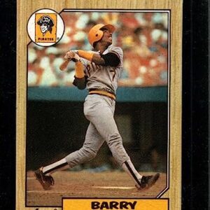 1987 TOPPS #320 BARRY BONDS EXMT (RC) PIRATES