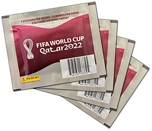 Panini FIFA World Cup QATAR 2022 ALBUM + BOX (50 Packs, 5 Stickers per pack)