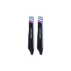 OMPHOBBY M1 Parts 125mm Main Blades (Hard) Rc Heli Accessories for OMPHOBBY M1 RC Helicopters OSHM1033(Purple)
