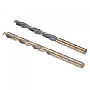 uxcell 6.2mm 6.3mm drilling dia twist drill bits, high speed steel cobalt straight shank metric twist drill bit 3pcs