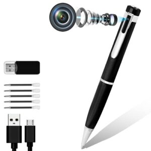 tkqtz 64gb camera pen 1080p motion detection security camera pen with mini spy hidden camera for indoor outdoor meetings and classrooms