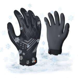 vgo... ngg x1 seamless utility gloves,safety work gloves,knuckle impacted mechanic gloves(size m,black,tp1105)