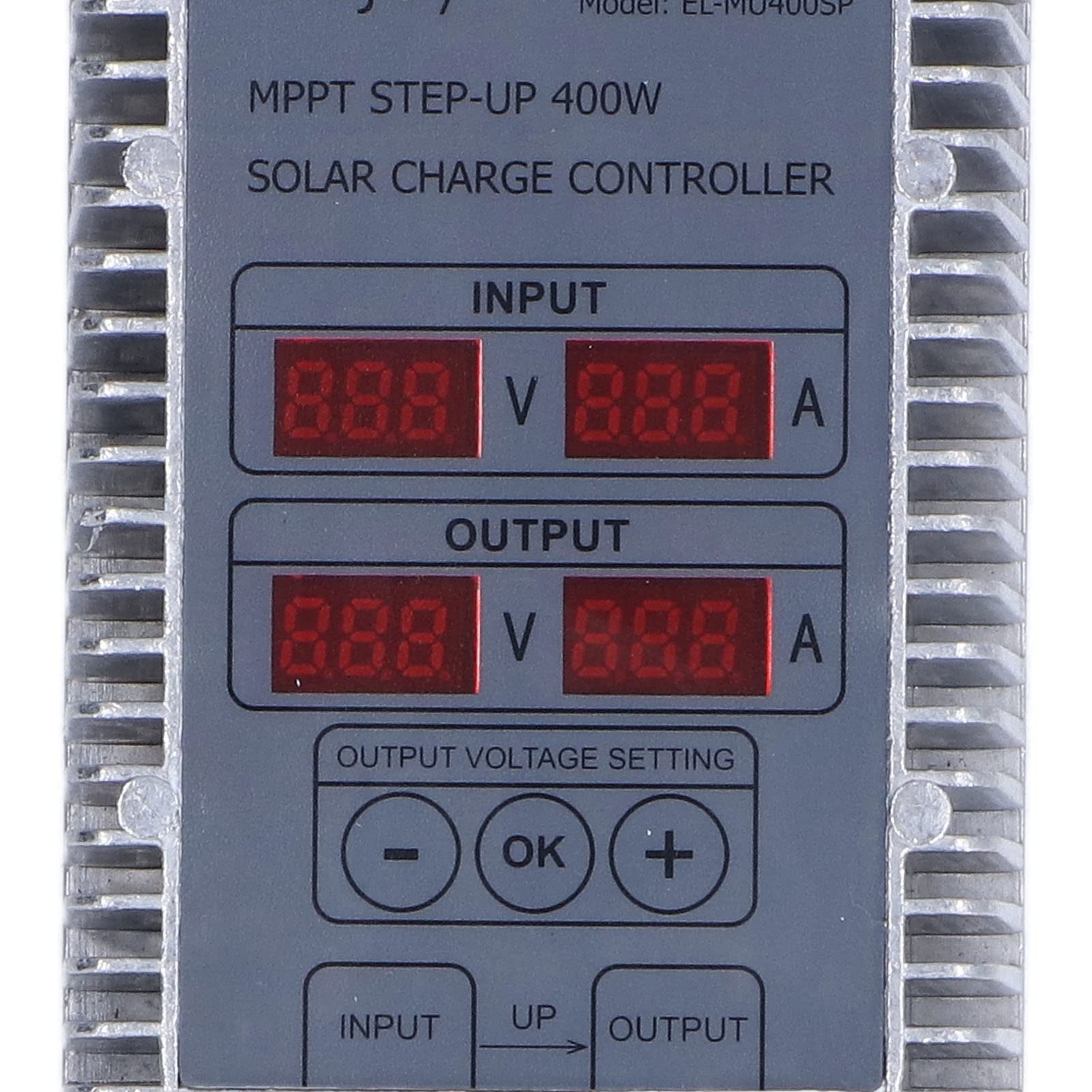 Oreq Solar Charge Controller, Waterproof MPPT Boost Solar Charge Controller with Display, 24‑85V Solar Panel Battery Intelligent Regulator, Solar Battery Maintainer for Solar System(400W)