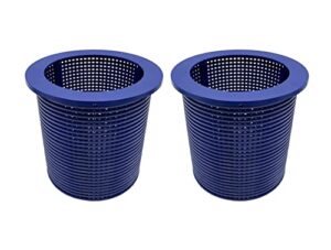 poolzilla 2 pack premium skimmer basket, replacement for pentair 38013a fo floating weir, admiral skimmer, aladdin b-37, 850001–s-10, made of durable abs plastic