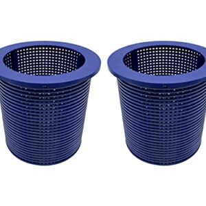 Poolzilla 2 Pack Premium Skimmer Basket, Replacement for Pentair 38013A fo Floating Weir, Admiral Skimmer, Aladdin B-37, 850001–S-10, Made of Durable ABS Plastic