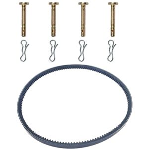 754-04050a auger belt, 738-04124a shear pins,714-04040 cotter pins set replaces mtd craftsman troy-bilt 954-04050a 754-04050 954-04050 738-04124 194208 snowthrowers