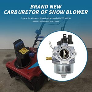 801396 Carburetor Snowblower Thrower Replacement for Brigs Straton 801233 801255