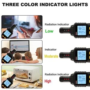 EMF Meter, Rechargeable Digital Electromagnetic Field Radiation Detector Hand-held Digital LCD EMF Detector, Great Tester for Home EMF Inspections, Office, Outdoor and Ghost Hunting