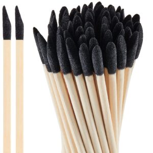 50 pack sanding sticks 280 grit matchsticks sanding twigs fine detailing sanding sticks for plastic models wood hobby, 5.4 x 0.2 inch