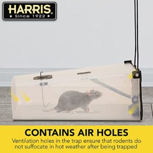 Harris Catch and Release Humane Animal and Rodent Cage Trap for Mice, Rats, Chipmunks, Small Squirrels, and Voles