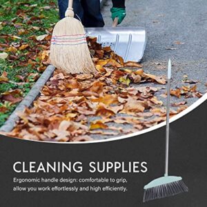 Zerodeko Trash Sweeping Brooms Garbage Cleaning Broom with Metal Handle Garbage Cleaning for Home Kitchen Office Indoor Outdoor