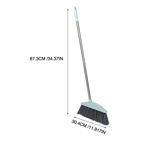 Zerodeko Trash Sweeping Brooms Garbage Cleaning Broom with Metal Handle Garbage Cleaning for Home Kitchen Office Indoor Outdoor