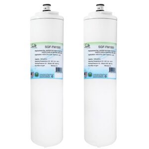 swift green filters sgf-fm1500 replacement commercial water filter for 47-5574704,47-5574704,bgc-2300 (2 pack),made in usa