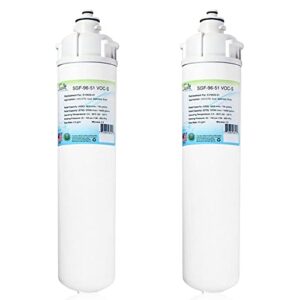 swift green filters sgf-96-51 voc-s compatible commercial water filter for ev9606-01 (2 pack),made in usa