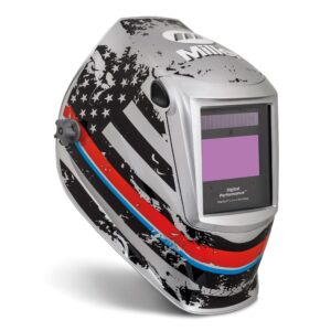 miller 282006 digital cl2 performance welding helmet with clearlight 2.0 lens, unity