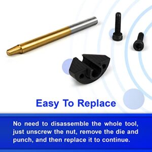 Punch and Die for Electric Nibbler, Nibbler Replacement Kit